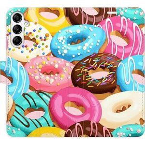 iSaprio flip puzdro Donuts Pattern 02 pre Samsung Galaxy A14/A14 5G