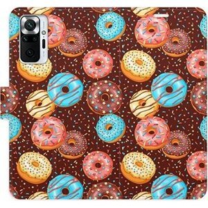 iSaprio flip puzdro Donuts Pattern pre Xiaomi Redmi Note 10 Pro