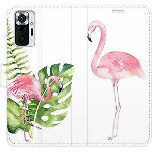 iSaprio flip pouzdro Flamingos pro Xiaomi Redmi Note 10 Pro