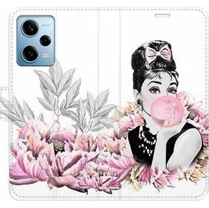 iSaprio flip puzdro Girl with bubble pre Xiaomi Redmi Note 12 Pro 5G/Poco X5 Pro 5G