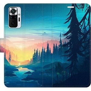 iSaprio flip puzdro Magical Landscape pre Xiaomi Redmi Note 10 Pro