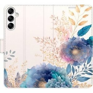 iSaprio flip puzdro Ornamental Flowers 03 na Samsung Galaxy A14/A14 5G