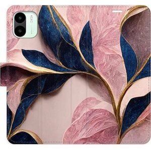 iSaprio flip puzdro Pink Leaves pre Xiaomi Redmi A1/A2