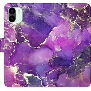 iSaprio flip pouzdro Purple Marble pro Xiaomi Redmi A1 / A2