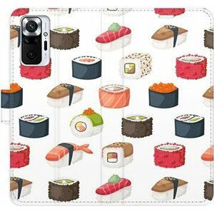 iSaprio flip pouzdro Sushi Pattern 02 pro Xiaomi Redmi Note 10 Pro