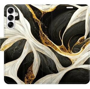 iSaprio flip puzdro BlackGold Marble na Samsung Galaxy A14/A14 5G