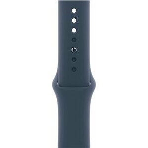 Apple Watch 45 mm búrkovo modrý športový remienok – M/L