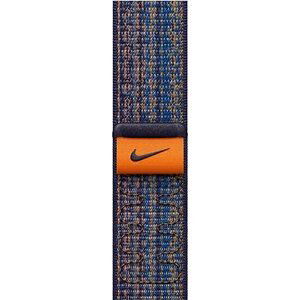 Apple Watch 45 mm Game Royal/oranžový prevliekací športový remienok Nike