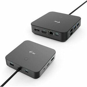 i-tec USB-C HDMI + Dual DP Docking Station with Power Delivery 100 W