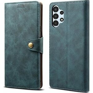 Lenuo Leather flipové puzdro pre Samsung Galaxy A13, modré