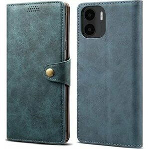 Lenuo Leather flipové puzdro na Xiaomi Redmi A1, modré