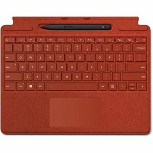 Microsoft Surface Pro X/Pro 8/Pro 9 Signature Keyboard + Pen Poppy Red CZ/SK