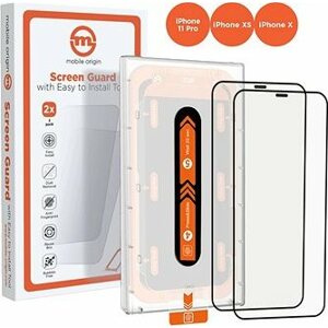 Mobile Origin Screen Guard iPhone 11 Pro/XS/X s aplikátorom 2 pack