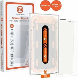 Mobile Origin Screen Guard iPhone 12 Pro/12 s aplikátorom 2 pack