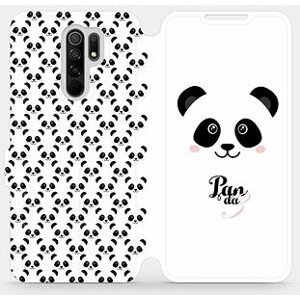 Flipové pouzdro na mobil Xiaomi Redmi 9 - M030P Panda Amálka