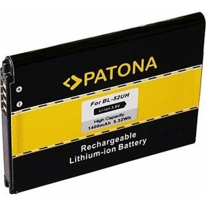 PATONA pre LG D280 1400 mAh 3.8 V Li-Ion BL-52UH