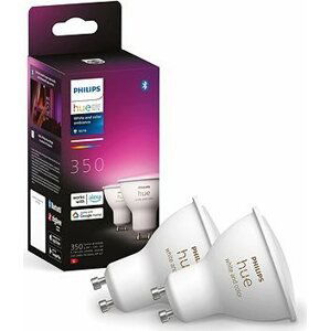 Philips Hue White and Color ambiance 5,7 W GU10 sada 2 ks