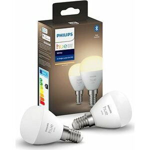 Philips Hue White 5,7W E14 Kvapka sada 2 ks