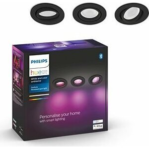 Philips Hue Centura čierne 3 ks