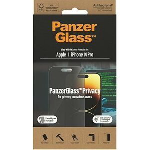 PanzerGlass Privacy Apple iPhone 14 Pro s instalačným rámčekom
