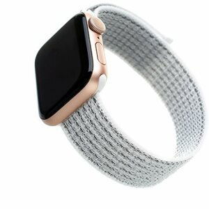 FIXED Nylon Strap pre Apple Watch 42/44/45/Ultra 49mm biely