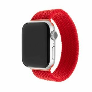 FIXED Elastic Nylon Strap pre Apple Watch 42/44/45/Ultra 49mm veľkosť XL červený