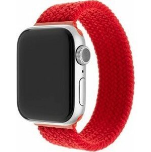 FIXED Elastic Nylon Strap pre Apple Watch 38/40/41mm veľkosť XS červený