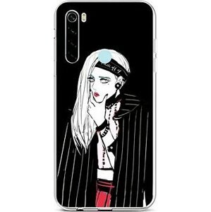 TopQ Xiaomi Redmi Note 8 silikón Dark Girl 44561