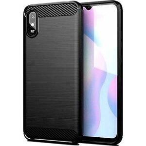 TopQ Xiaomi Redmi 9A silikón čierny 51314