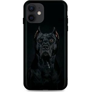 TopQ iPhone 12 silikón Dark Pitbull 55099