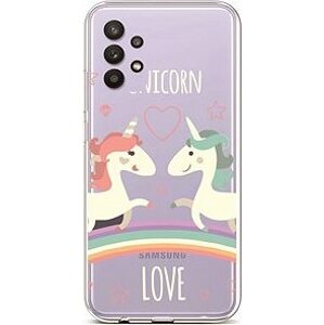 TopQ Samsung A32 5G silikón Unicorn Love 55742