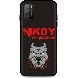 TopQ Xiaomi Poco M3 silikón Nikdy to nevzdám 57519