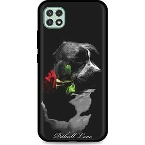 TopQ Samsung A22 5G silikon Pitbull Love 61252