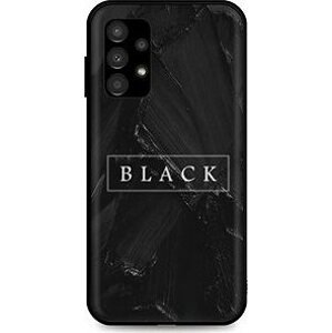 TopQ Kryt LUXURY Samsung A13 pevný Black 85146