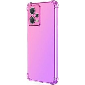 TopQ Kryt Xiaomi Poco X5 Pro 5G Shock dúhový ružovo-fialový 95964