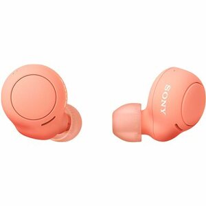 Sony True Wireless WF-C500, oranžovo-červené