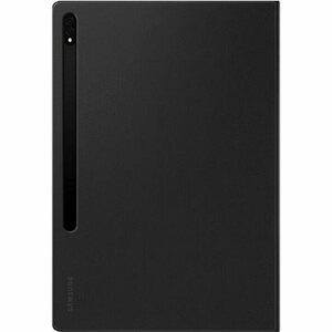 Samsung Galaxy Tab S8+ Priehľadné puzdro Note View čierne