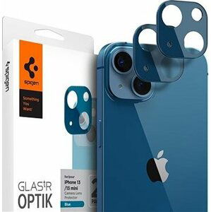 Spigen tR Optik 2 Pack Blue iPhone 13/13 mini