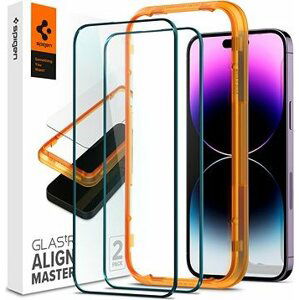 Spigen tR Align Master 2 Pack FC Black iPhone 14 Pro Max