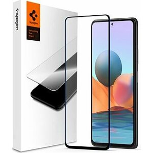 Spigen Glass FC Black Xiaomi Redmi Note 10 Pro