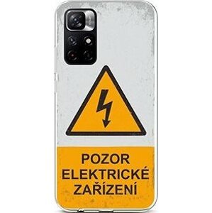 TopQ Kryt Xiaomi Poco M4 Pro 5G silikón Pozor elektrické zariadenie 71230