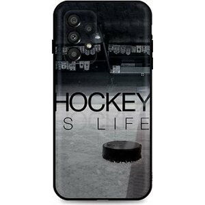 TopQ Kryt Samsung A33 5G silikon Hockey Is Life 74134