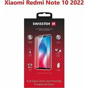 Swissten 3D Full Glue pre Xiaomi Redmi 10 2022 čierne