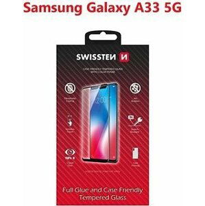 Swissten 3D Full Glue pre Samsung A336 Galaxy A33 5G čierne