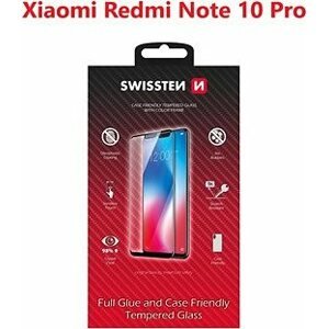 Swissten 3D Full Glue pre Xiaomi Redmi Note 10 Pro čierne