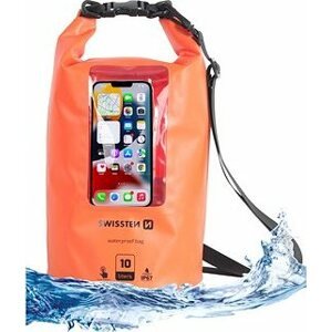 Swissten Waterproof vodotesné puzdro oranžové (10 l)