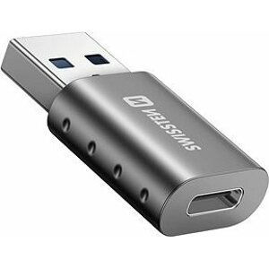 Swissten adaptér USB-A (M)/USB-C (F)