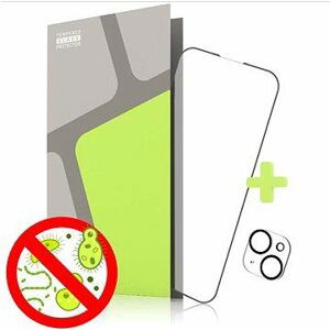 Tempered Glass Protector antibakteriálne na iPhone 14 Plus, (Case Friendly) + sklo na kameru