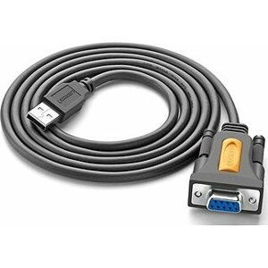 Ugreen USB 2.0 to RS-232 COM Port DB9 (F) Adaptér Cable Gray 1,5 m