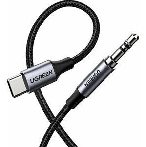 Ugreen Type-C (USB-C) to 3,5 mm Jack (M) Audio Cable Silver 1 m